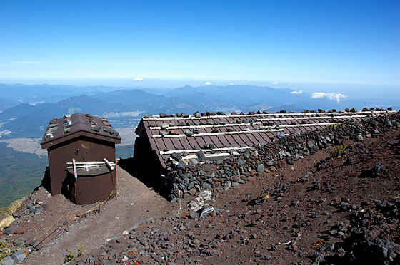 富士山　山小屋