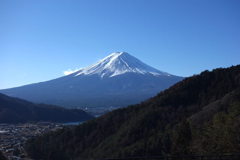 2025年1月の富士山