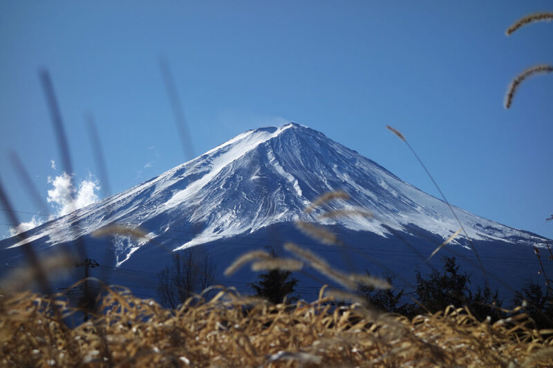 2025年1月の富士山